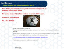 Tablet Screenshot of hexkit.com